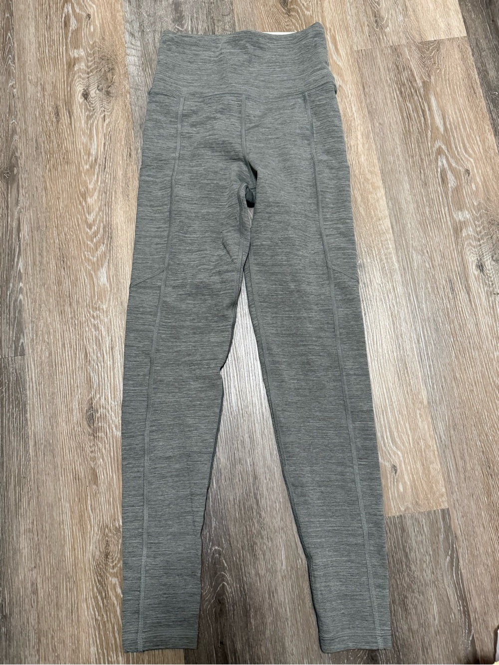 American Eagle Outfitters Heather Gray Seam-Panel Leggings